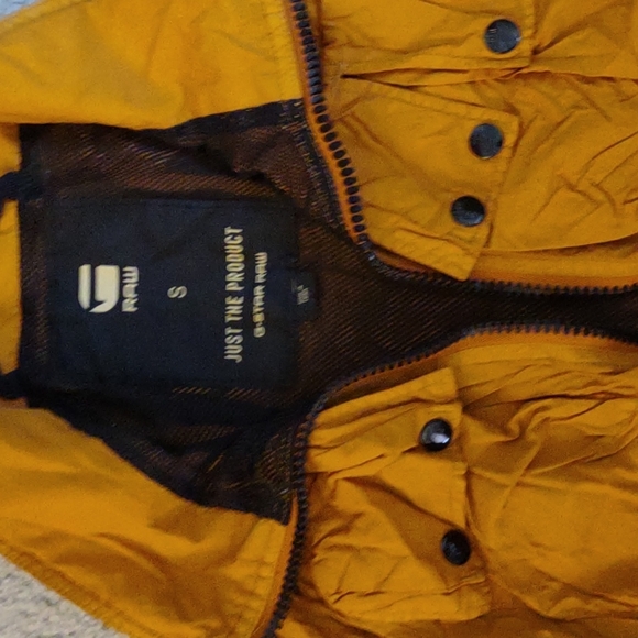 NWOT. G Star lined men's windbreaker jacket. Size small - Picture 2 of 4